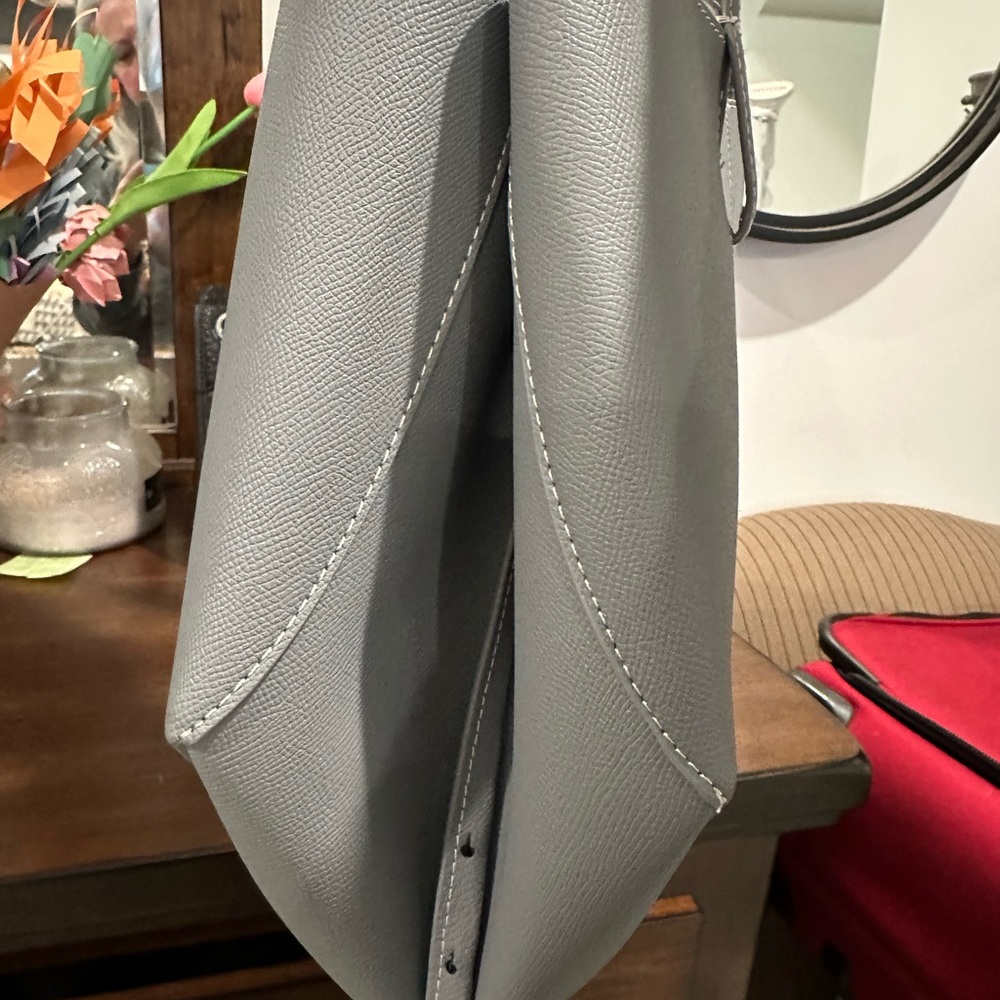 Polene-inspired Grey Women’s Tote Bag - Picture 2 of 4